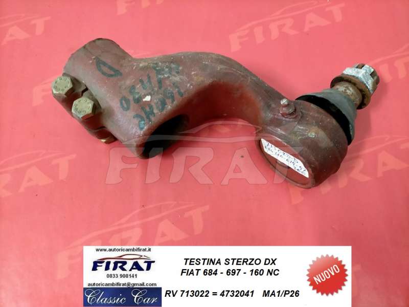 TESTINA STERZO FIAT 684 - 697 - 160NC DX (713022)